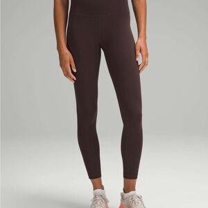 LuluLemon Wunder Train Leggings in Espresso